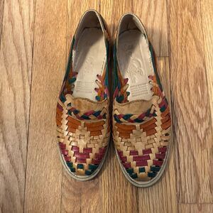 Enigma Collection Leather Sandals